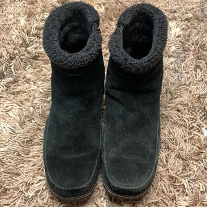 Sherpa lined boots